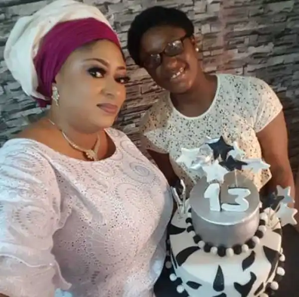 Ronke Oshodi Oke Celebrates Daughter as She Becomes a Teenager (Photos)